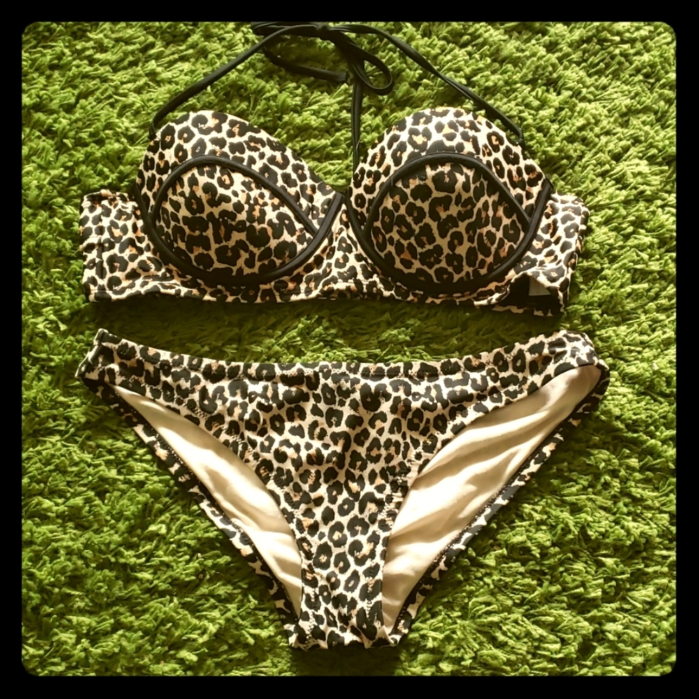 Leopard bikini from Target